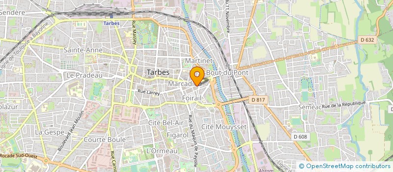 localisation de l'entreprise MONSIEUR CHRISTIAN GARCIA  TARBES