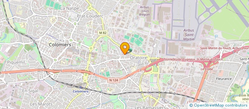 localisation de l'entreprise MONSIEUR CHRISTIAN GARCIA à COLOMIERS