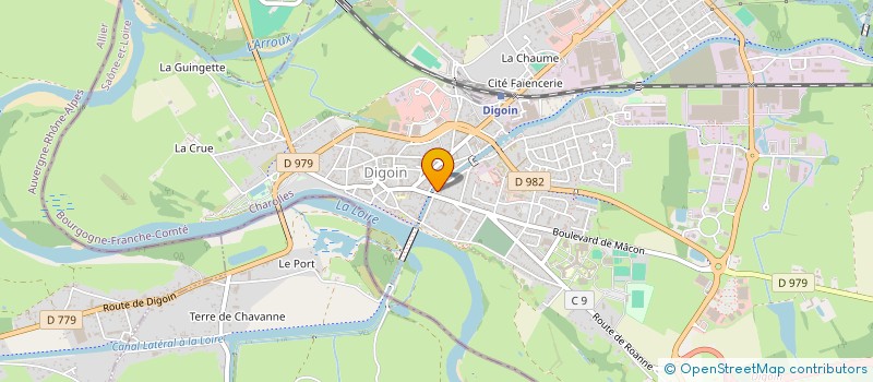 localisation de l'entreprise MONSIEUR CHRISTIAN GARDES à DIGOIN
