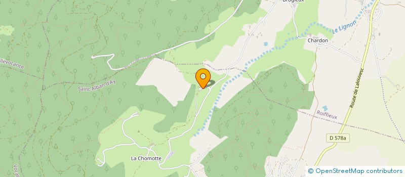 localisation de l'entreprise MONSIEUR CHRISTIAN GARNIER  SAINT-ALBAN-D AY