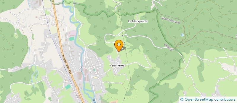 localisation de l'entreprise MONSIEUR CHRISTIAN GASPARD  ANOULD