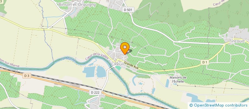 localisation de l'entreprise MONSIEUR CHRISTIAN GASTINE  VAUCIENNES