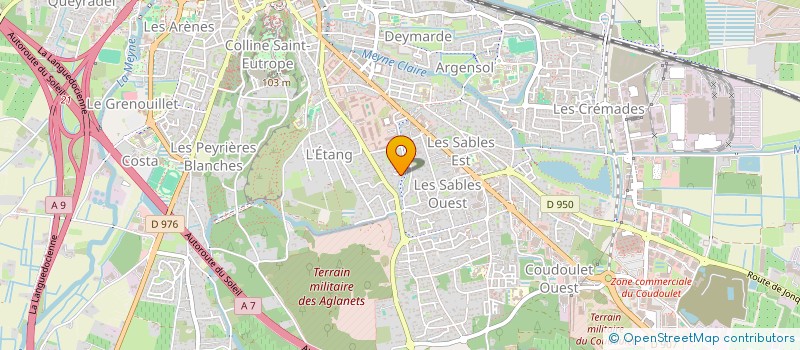 localisation de l'entreprise MONSIEUR CHRISTIAN GASTOU  ORANGE