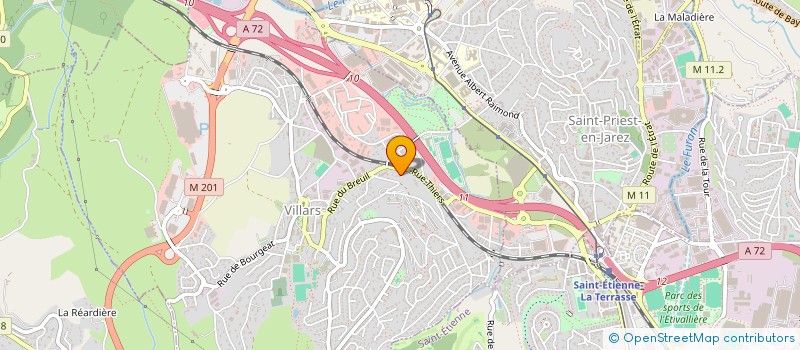 localisation de l'entreprise MONSIEUR CHRISTIAN GATT  VILLARS