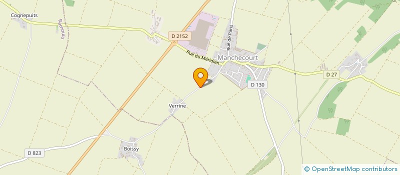 localisation de l'entreprise MONSIEUR CHRISTIAN GAUCHET à YEVRE-LA-VILLE