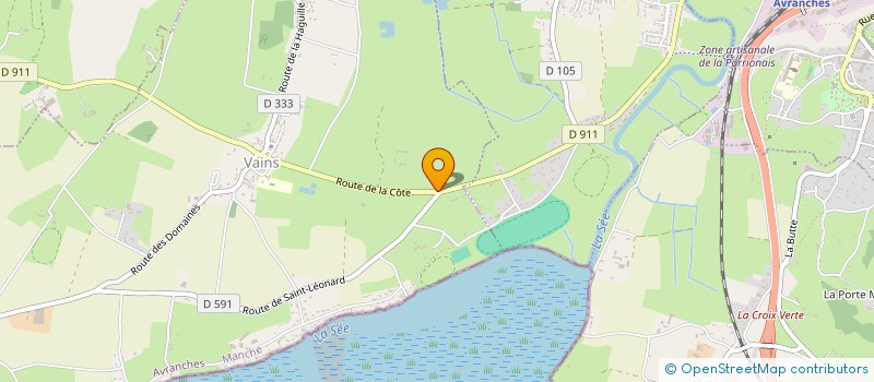 localisation de l'entreprise MONSIEUR CHRISTIAN GAUCHET  VAINS