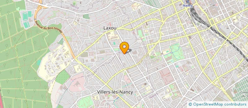 localisation de l'entreprise MONSIEUR CHRISTIAN GAUDARE à LAXOU