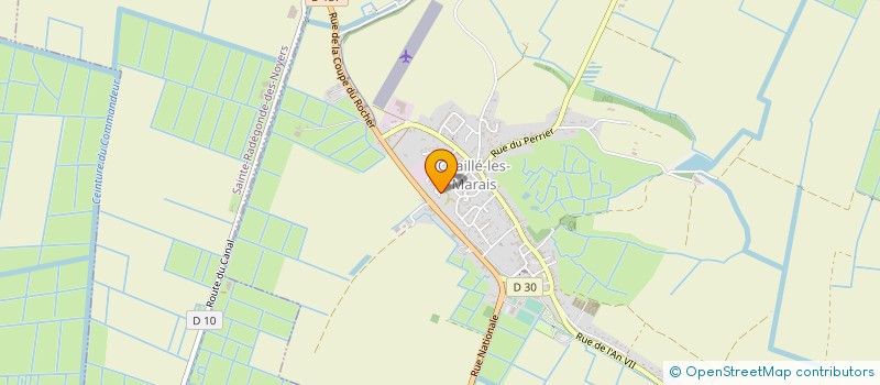 localisation de l'entreprise MONSIEUR CHRISTIAN GAUDIN à CHAILLE-LES-MARAIS