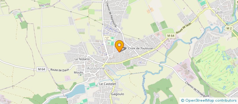 localisation de l'entreprise MONSIEUR CHRISTIAN GAURAN à AUSSONNE