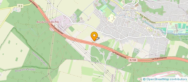 localisation de l'entreprise MONSIEUR CHRISTIAN GAUTHIER  MARCOUSSIS