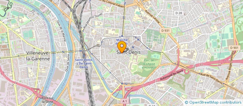 localisation de l'entreprise MONSIEUR CHRISTIAN GAUTIER  SAINT-DENIS