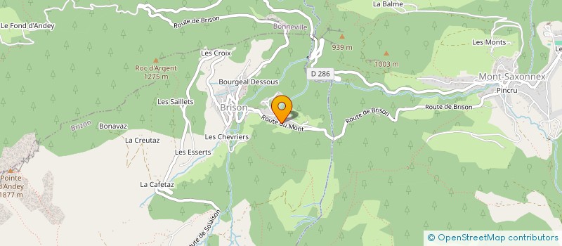 localisation de l'entreprise MONSIEUR CHRISTIAN GAVIGNET à BRIZON