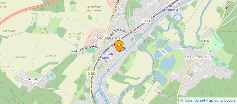 localisation de l'entreprise MONSIEUR CHRISTIAN GEBLEUX  LONGUEIL-ANNEL