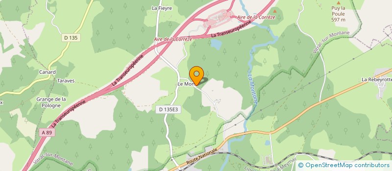 localisation de l'entreprise MONSIEUR CHRISTIAN GENESTE  EYREIN