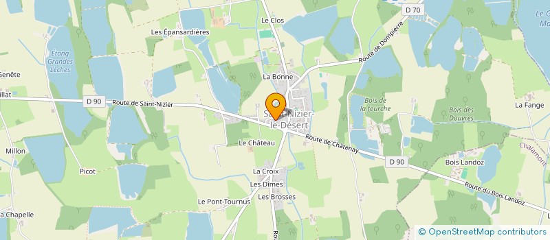 localisation de l'entreprise MONSIEUR CHRISTIAN GENILLON à CHATENAY