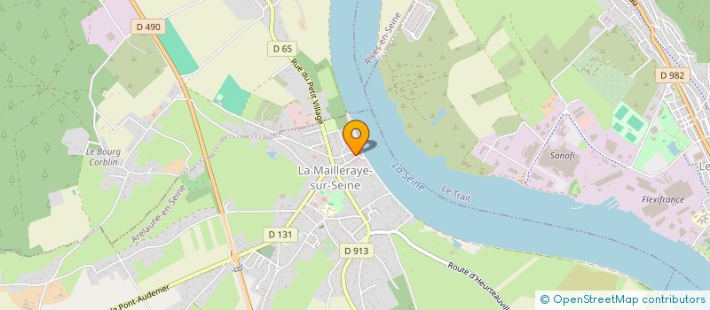 localisation de l'entreprise MONSIEUR CHRISTIAN GENOT  ARELAUNE-EN-SEINE