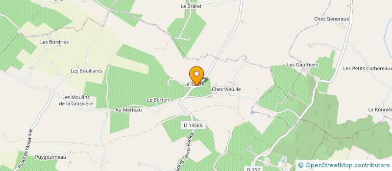 localisation de l'entreprise MONSIEUR CHRISTIAN GENTY  SAINT-THOMAS-DE-CONAC