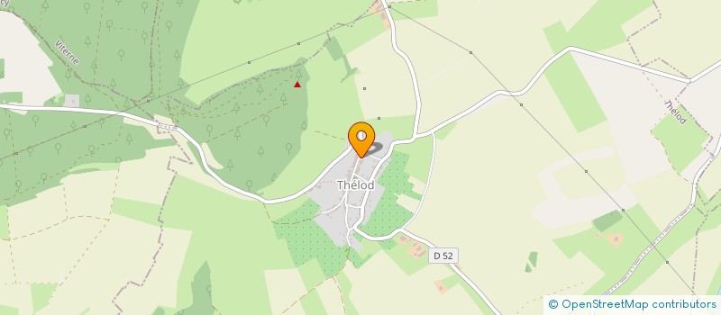 localisation de l'entreprise MONSIEUR CHRISTIAN GEOFFROY  THELOD