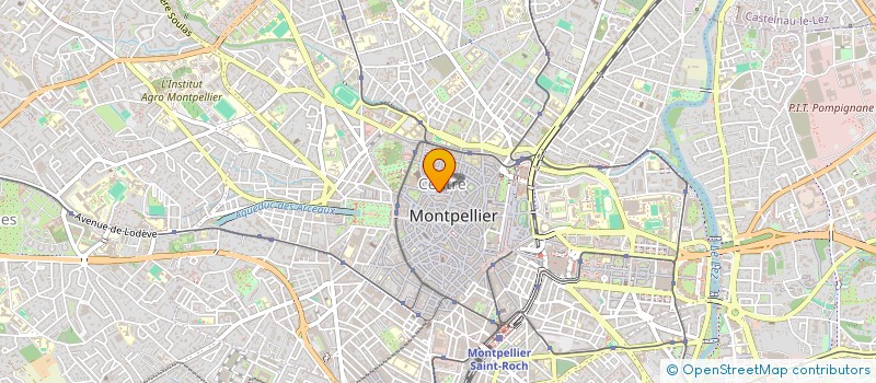 localisation de l'entreprise MONSIEUR CHRISTIAN GEORGET à MONTPELLIER