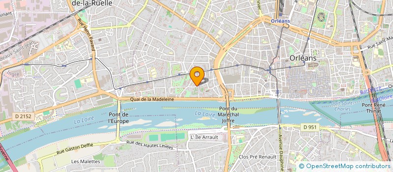 localisation de l'entreprise MONSIEUR CHRISTIAN GEORGET  ORLEANS