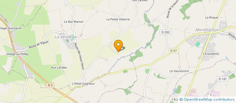localisation de l'entreprise MONSIEUR CHRISTIAN GERARD à LA VENDELEE