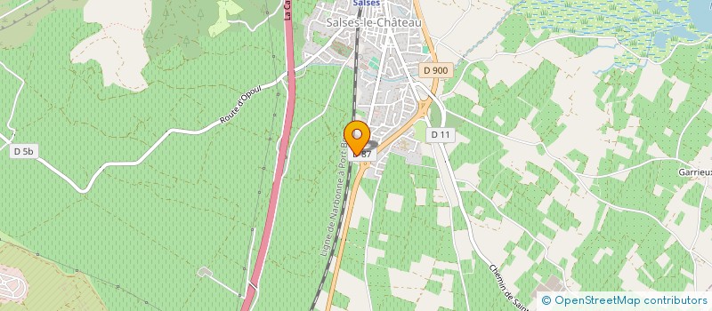 localisation de l'entreprise MONSIEUR CHRISTIAN GERIN  SALSES-LE-CHATEAU