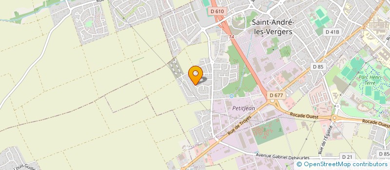 localisation de l'entreprise MONSIEUR CHRISTIAN GERMAINE à SAINT-ANDRE-LES-VERGERS