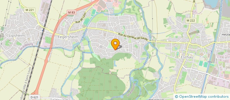 localisation de l'entreprise MONSIEUR CHRISTIAN GERST  FEGERSHEIM