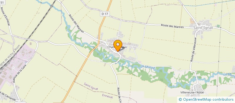 localisation de l'entreprise MONSIEUR CHRISTIAN GERZAT à SAINT-IGNAT