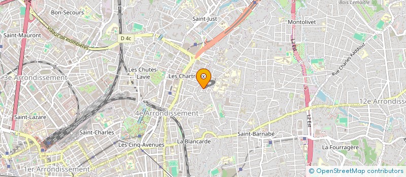 localisation de l'entreprise MONSIEUR CHRISTIAN GEVA à MARSEILLE