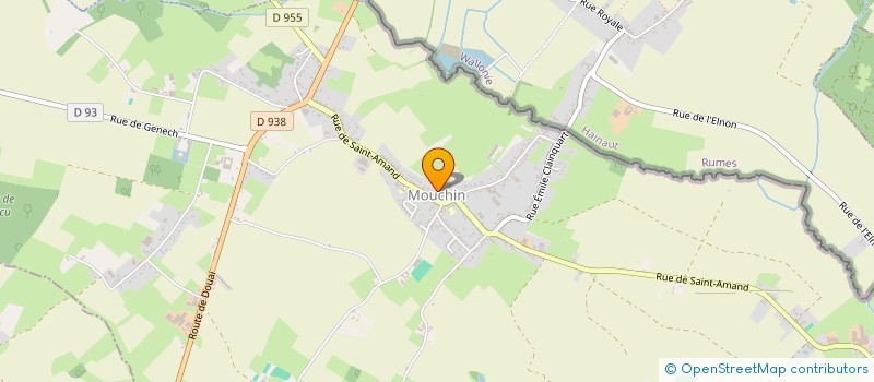 localisation de l'entreprise MONSIEUR CHRISTIAN GHILLEBAERT  MOUCHIN