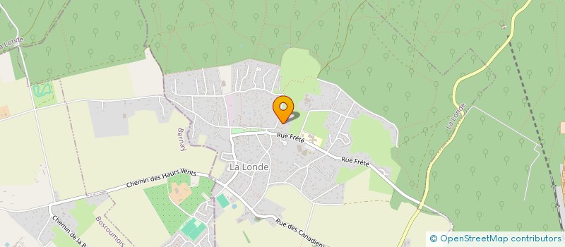 localisation de l'entreprise MONSIEUR CHRISTIAN GIACOPELLI  LA LONDE