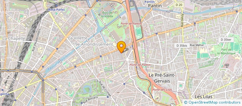 localisation de l'entreprise MONSIEUR CHRISTIAN GIANESSI-CASTRO  PARIS