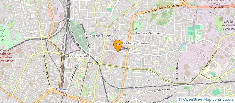 localisation de l'entreprise MONSIEUR CHRISTIAN GICQUEL à ORLEANS