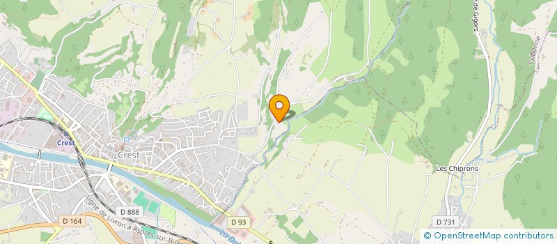 localisation de l'entreprise MONSIEUR CHRISTIAN GIGAN à AOUSTE-SUR-SYE