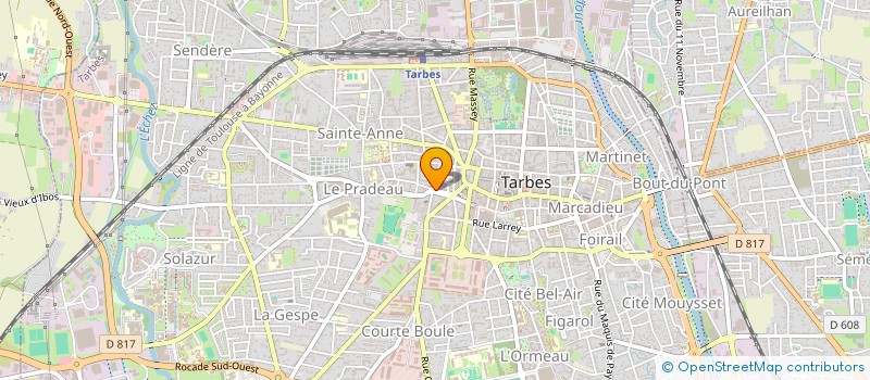 localisation de l'entreprise MONSIEUR CHRISTIAN GILLENS à DAX