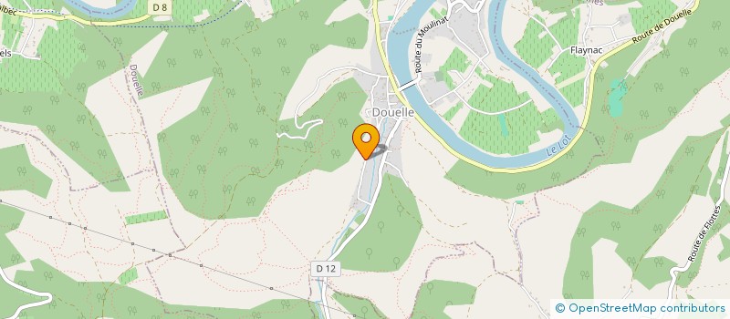 localisation de l'entreprise MONSIEUR CHRISTIAN GINIER  DOUELLE