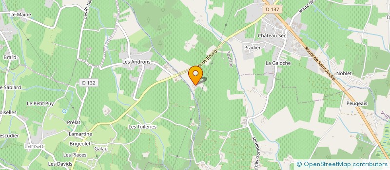 localisation de l'entreprise MONSIEUR CHRISTIAN GIRARD  TAURIAC