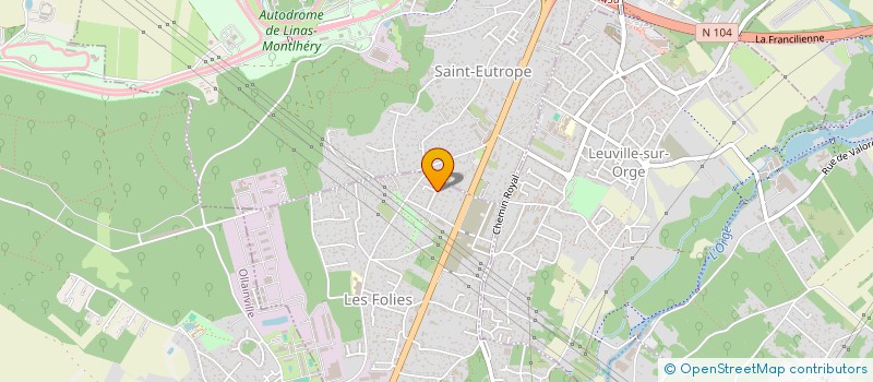 localisation de l'entreprise MONSIEUR CHRISTIAN GIRAUME à SAINT-GERMAIN-LES-ARPAJON