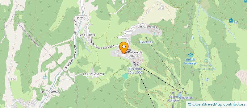 localisation de l'entreprise MONSIEUR CHRISTIAN GIRE  LANS-EN-VERCORS