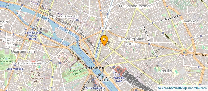 localisation de l'entreprise MONSIEUR CHRISTIAN GITH à PARIS