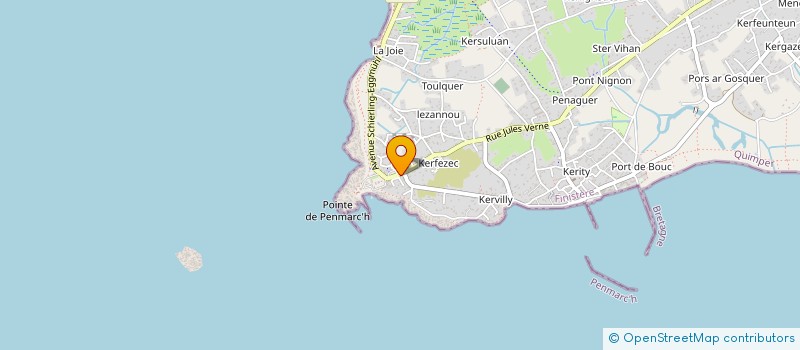 localisation de l'entreprise MONSIEUR CHRISTIAN GLOAGEN  PENMARCH