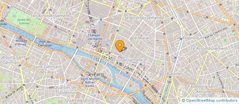 localisation de l'entreprise MONSIEUR CHRISTIAN GODILLIER  PARIS