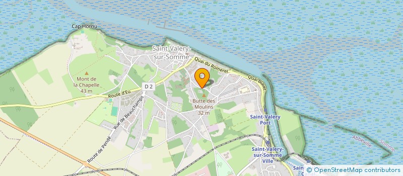 localisation de l'entreprise MONSIEUR CHRISTIAN GODIN  SAINT-VALERY-SUR-SOMME