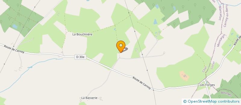 localisation de l'entreprise MONSIEUR CHRISTIAN GODIN  CLEMONT