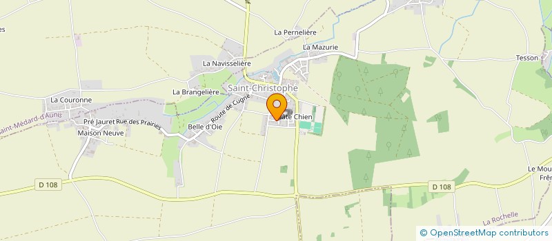 localisation de l'entreprise MONSIEUR CHRISTIAN GOENEUTTE  SAINT-CHRISTOPHE