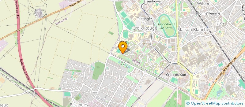 localisation de l'entreprise MONSIEUR CHRISTIAN GOMINA-PAMPALI  REIMS