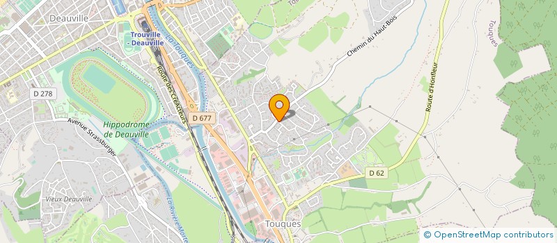 localisation de l'entreprise MONSIEUR CHRISTIAN GONCALVES  TOUQUES