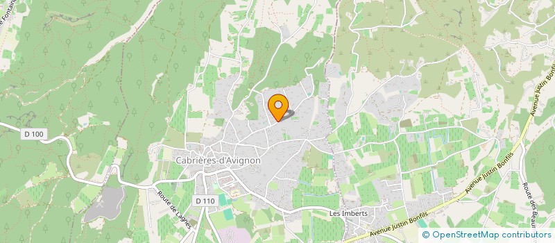 localisation de l'entreprise MONSIEUR CHRISTIAN GONZALEZ  CABRIERES D'AVIGNON