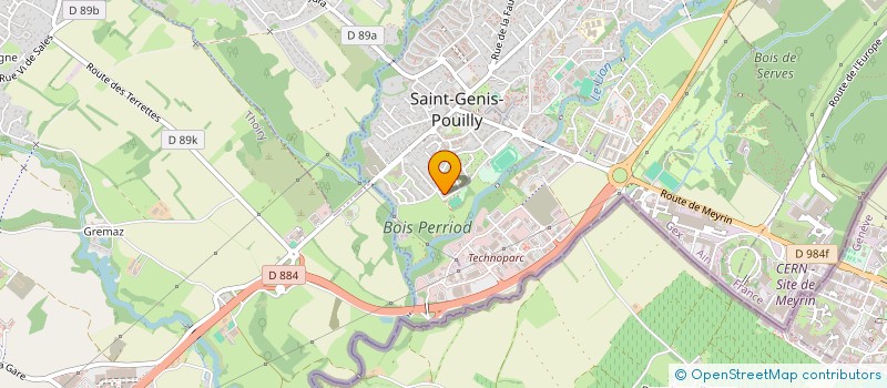 localisation de l'entreprise MONSIEUR CHRISTIAN GONZENBACH à SAINT-GENIS-POUILLY